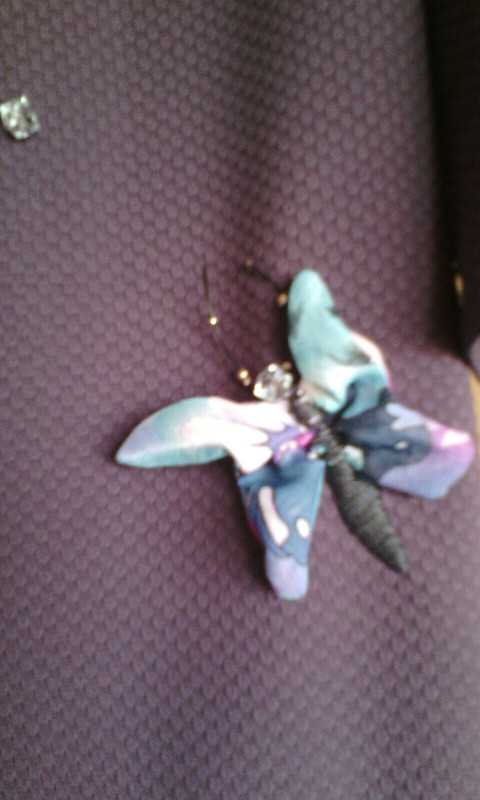 Платье с бабочками от Tinaaa