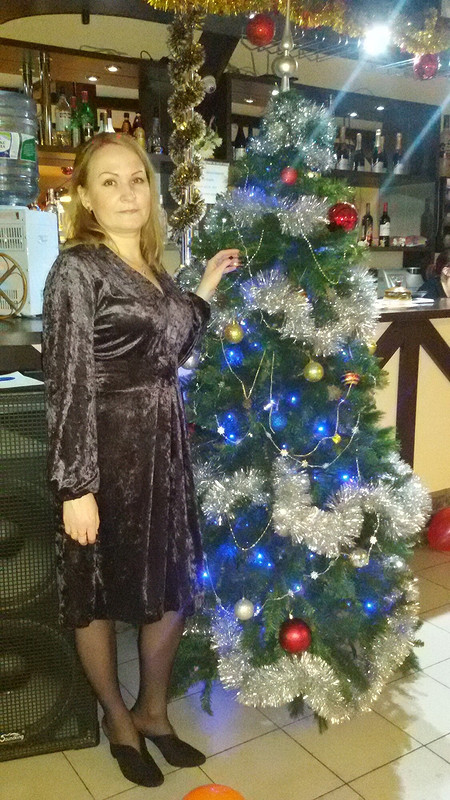С Днём Рождения Светлана, Ольга и Инна! или Бархатное платье от Lanazi