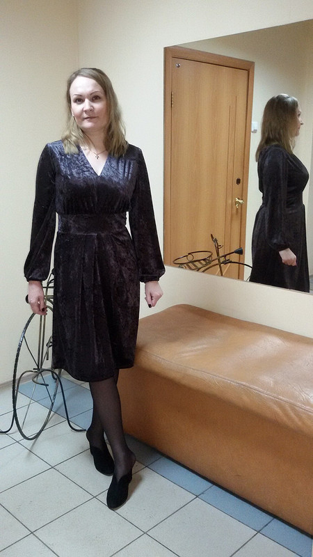 С Днём Рождения Светлана, Ольга и Инна! или Бархатное платье от Lanazi