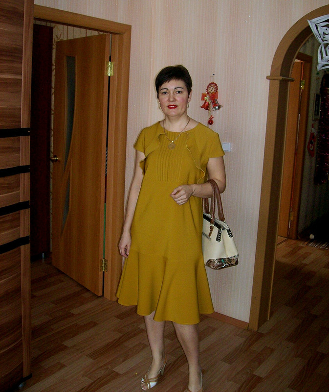 Платье с воланами от OlgaZorkaltseva