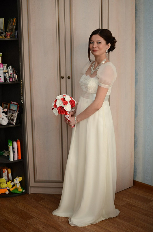 Свадебное платье ампир от Светлана Савельева