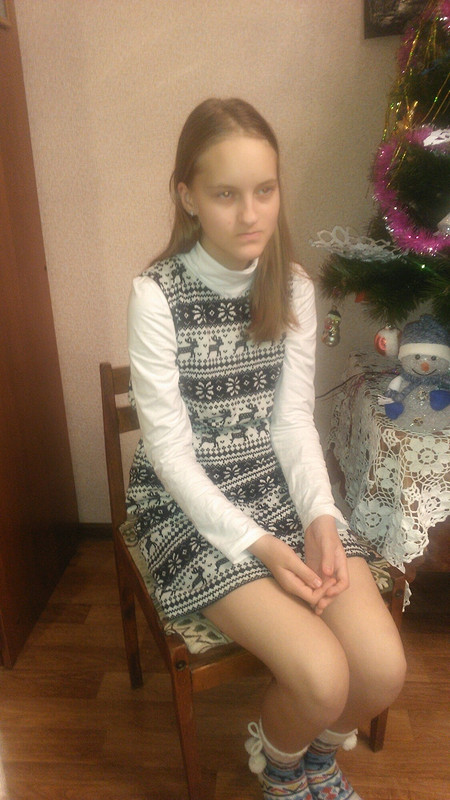 Дочкам новогодние наряды от Nadya1979