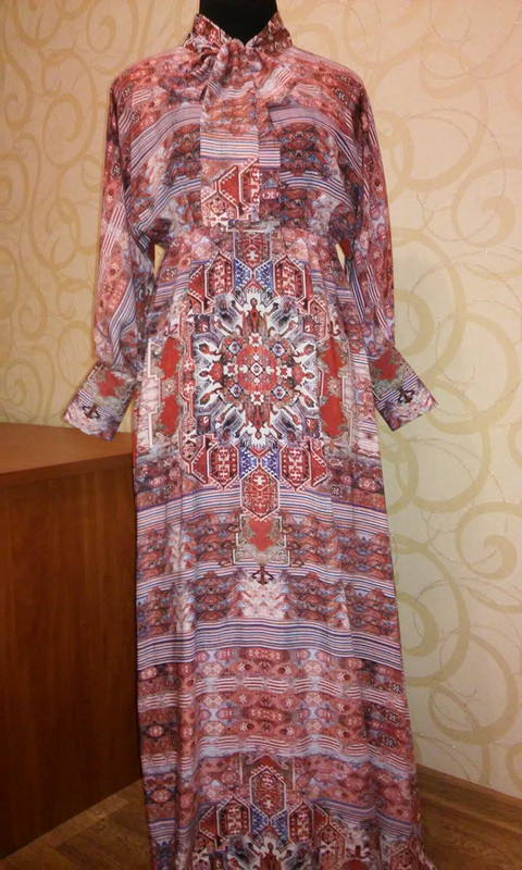 Орнаментальное платье от kukolka