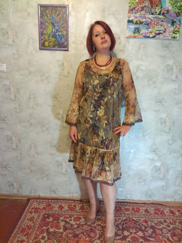 Октябрьское платье от marsellin