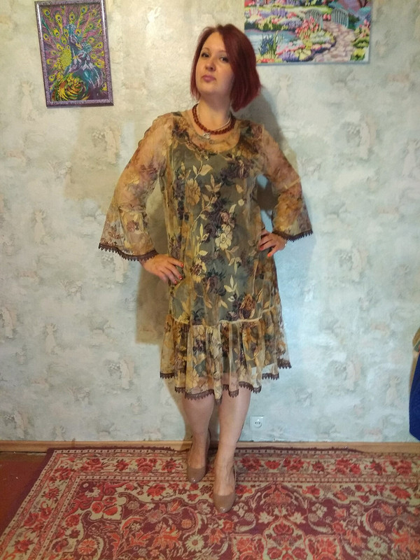 Октябрьское платье от marsellin