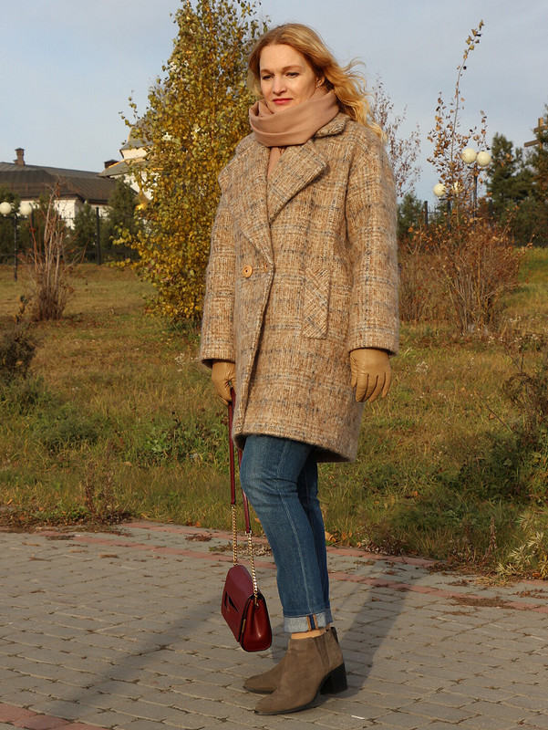 Уютное пальто от Elena Leo