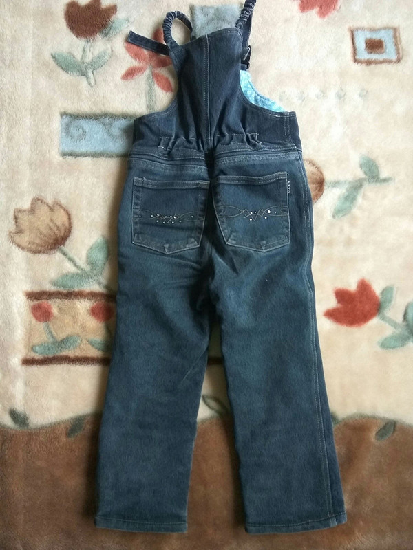 Полукомбинезон из моих старых джинсов от Madline