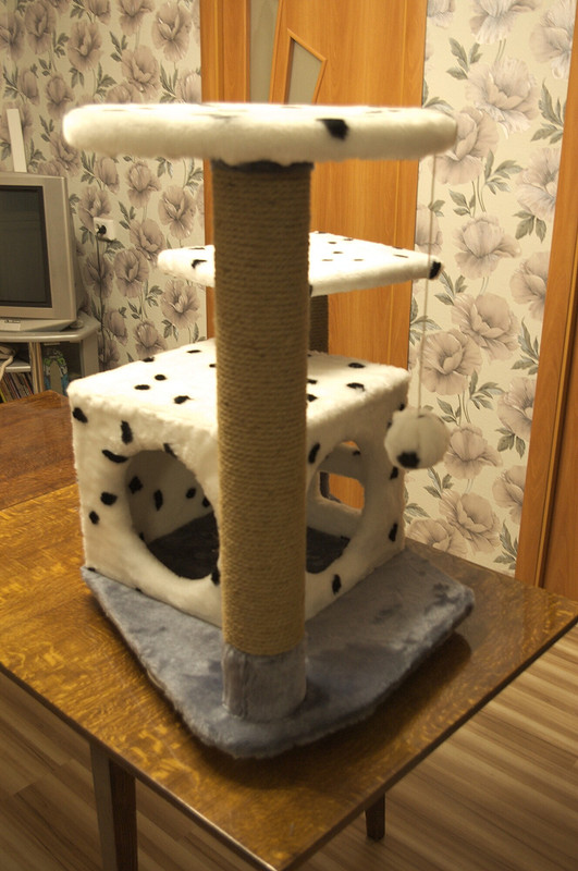 Кошачий домик с подсветкой от Vera-Vera