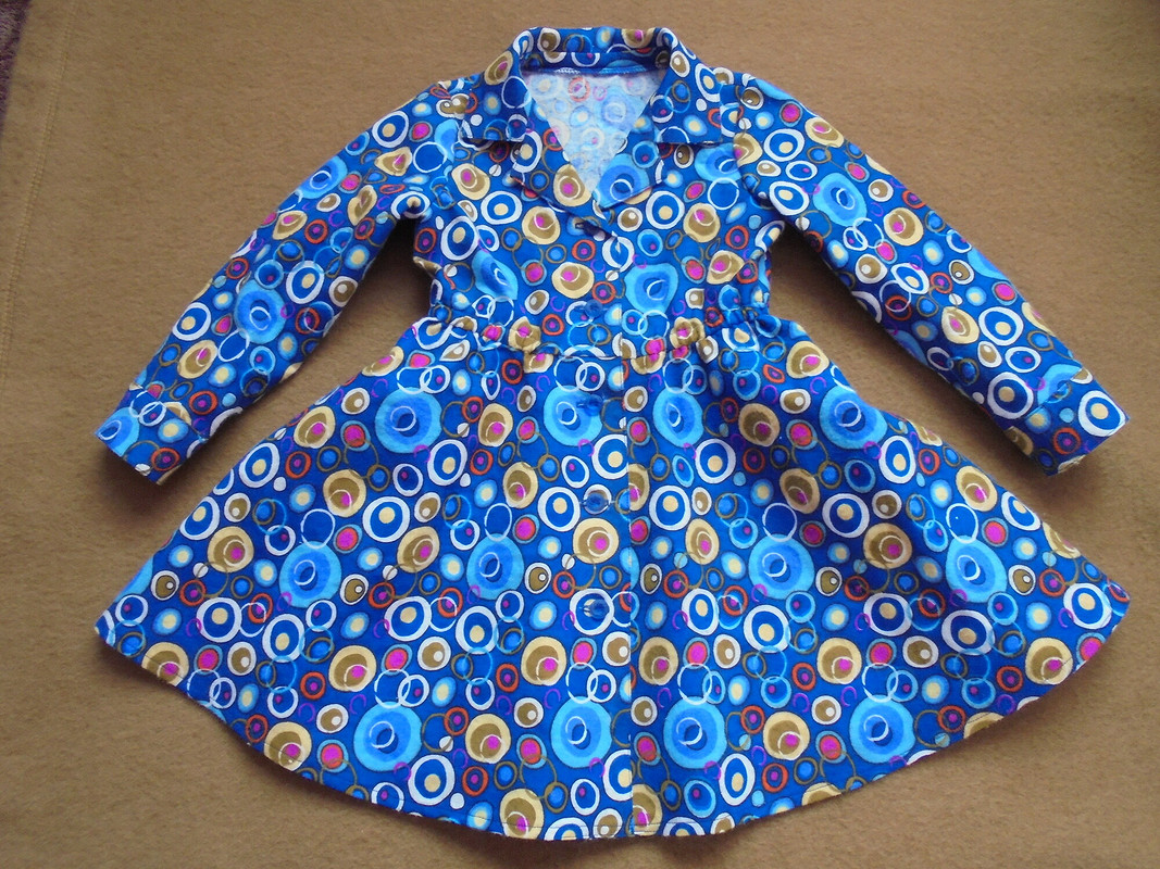 Платье-рубашка из фланели от Patrolaj