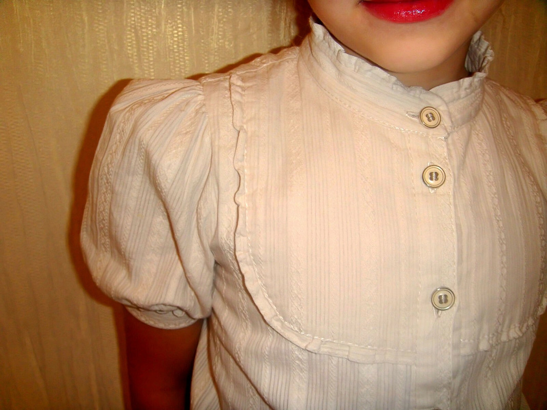 Блуза «а-ля прошва» от Salli