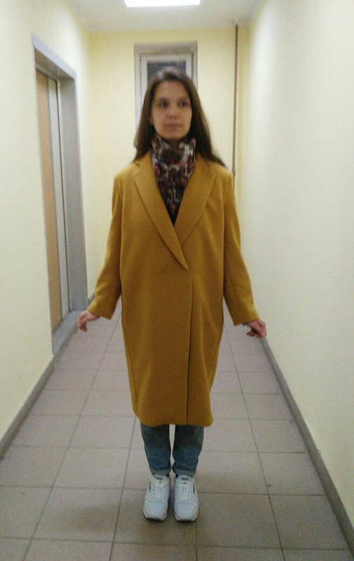 Пальто горчичного цвета от kateorizuru
