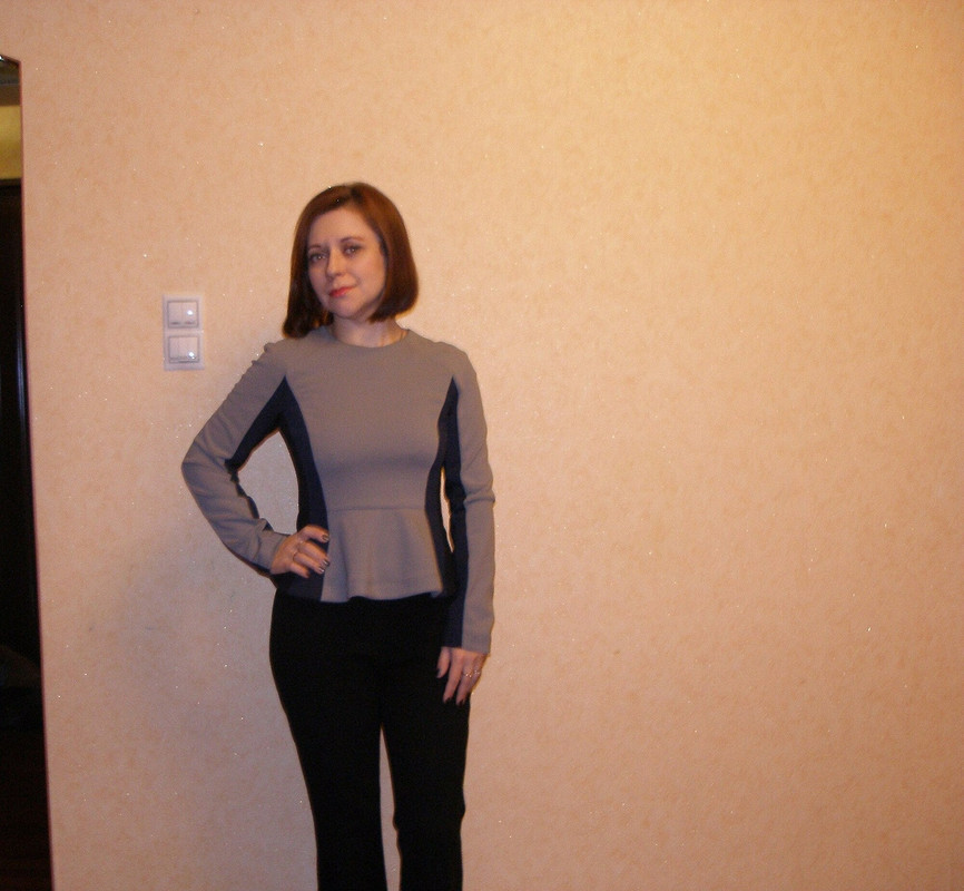 Ноябрьский пэчворк-пуловер) от Maleki