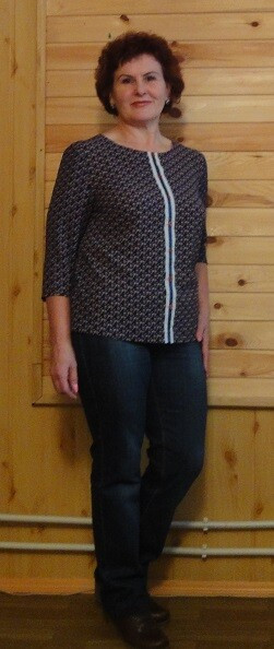 Блузка к джинсам от Uralochka