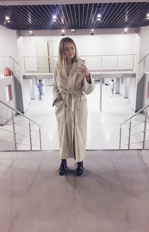 Пальто-халат от AlexandraSavina