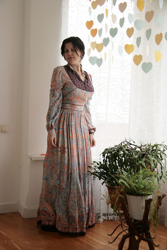 Платье-бохо в ретро стиле от belenochka