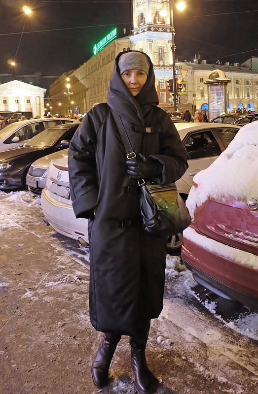 Зимнее пальто на синтепоне с вышивкой от NatalLey28