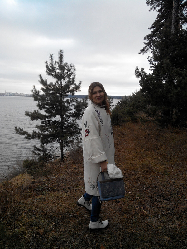Пальто с вышивкой от Tatyana_74
