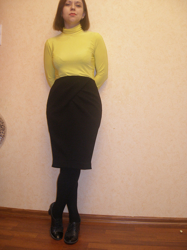 Ноябрьская юбка с драпировкой от Maleki
