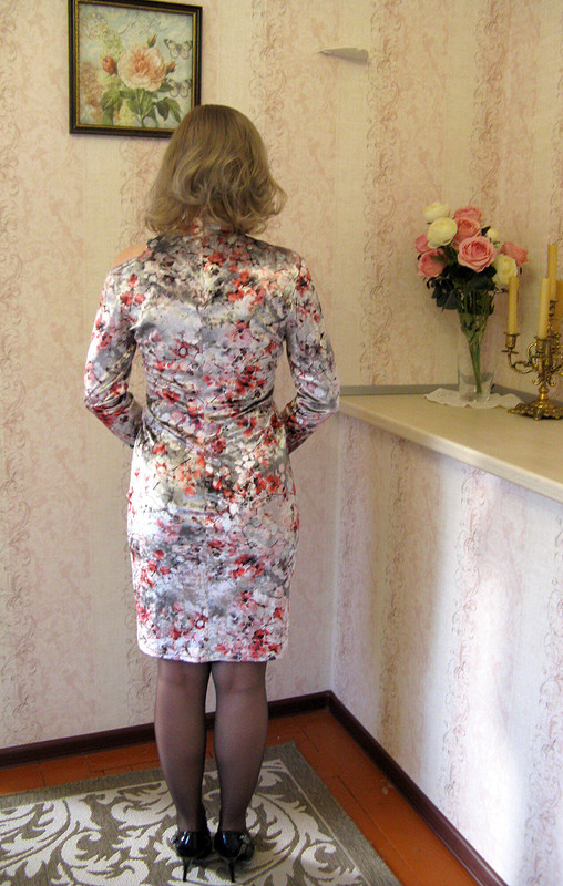 Бархатное платье от Ольга Флёлли