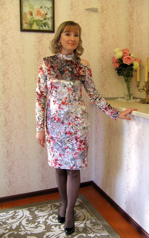 Бархатное платье от Ольга Флёлли