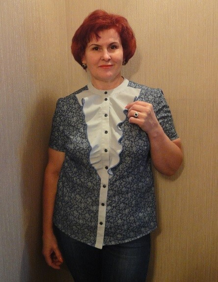 Блузка-рубашка от Uralochka