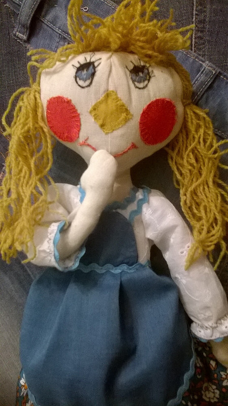 Кукла-пакетница своими руками
