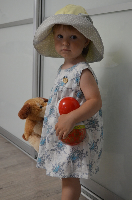 Хлопковое платье для дочурки от Nadejda_Shahynova