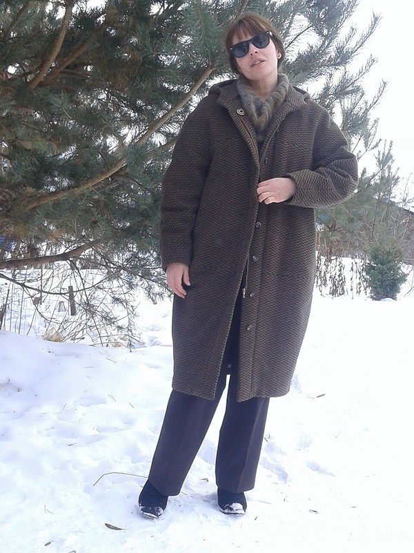 Самое теплое пальто от ЮИсаева
