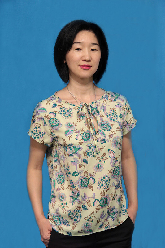 Блуза с вырезом капелька от natashakiry