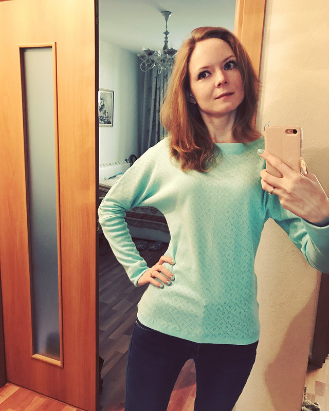 Пуловер для новичков от Tyanovna