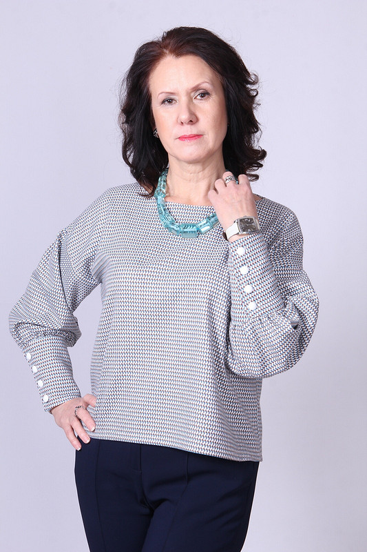 Блуза с широкими рукавами от Elena_Bukhartseva