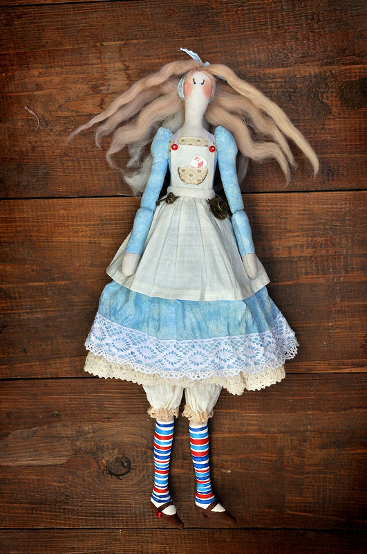 Алиса. Кукла в стиле Тильда от MymiMama