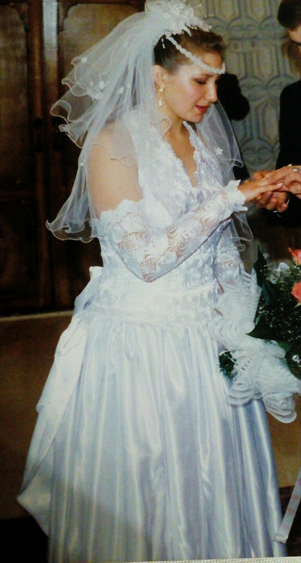 25 лет с Бурда!!! Свадебное платье из спец выпуска Свадебная мода примерно 1994 года от irina.wwwww