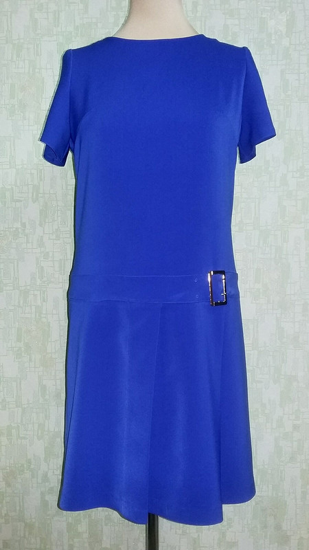 Ярко синее платье от luluu05