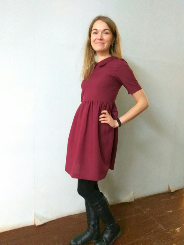 Платье с воротничком от НатальяNes