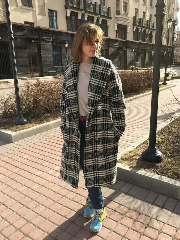 Классное пальто-халат на весну от Palenete