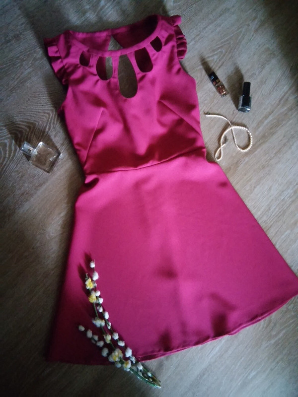 Симпатичное платье розового цвета от SvetlankaM