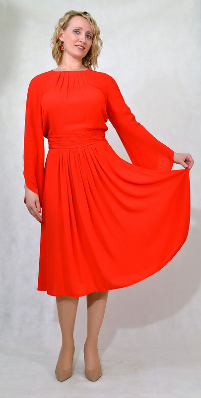 Красное платье от Lydmila_Karelina