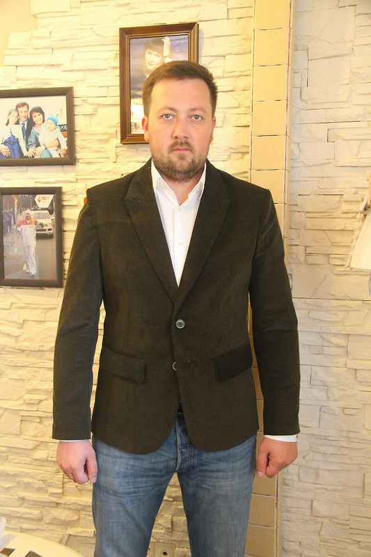 Вельветовый пиджак от Olga108