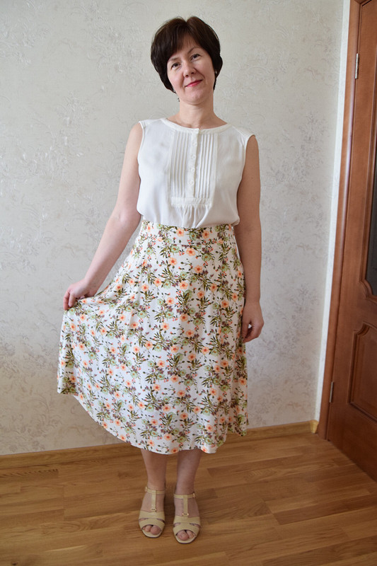 Цветочная юбка от Yulya158
