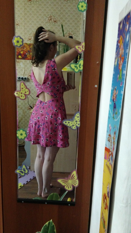 Платье с расклешенной юбкой от EkaterinaMoiseeva