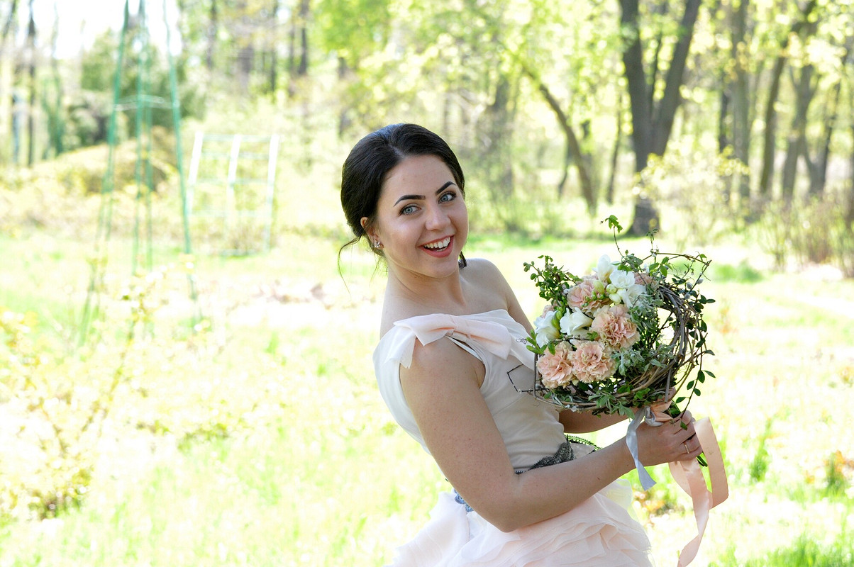 Свадебный переполох. Платье «Цветок» от evkube