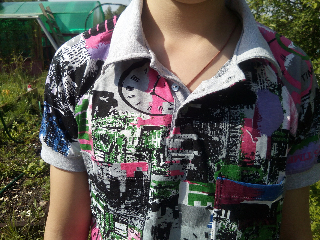 Рубашка поло для мальчика от Ирина_ирк