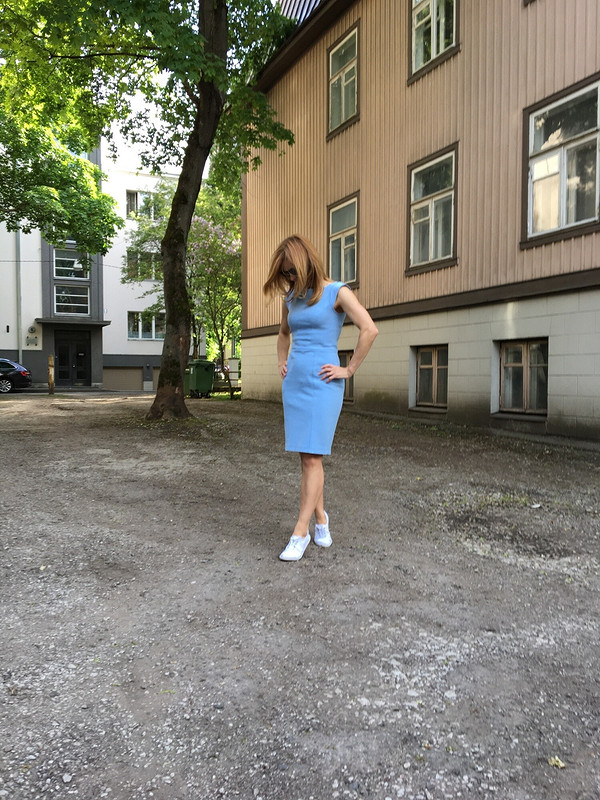 Голубое платье от ksjuwka7