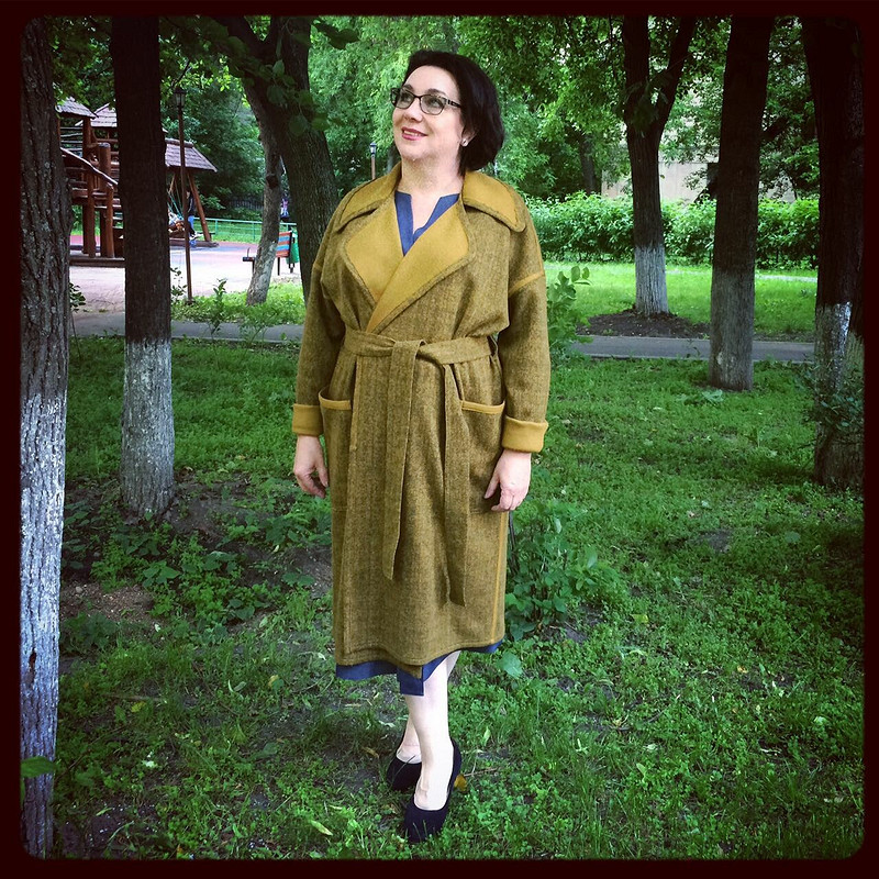 Двухсторннее Легкое пальто от IrinaChemelkova
