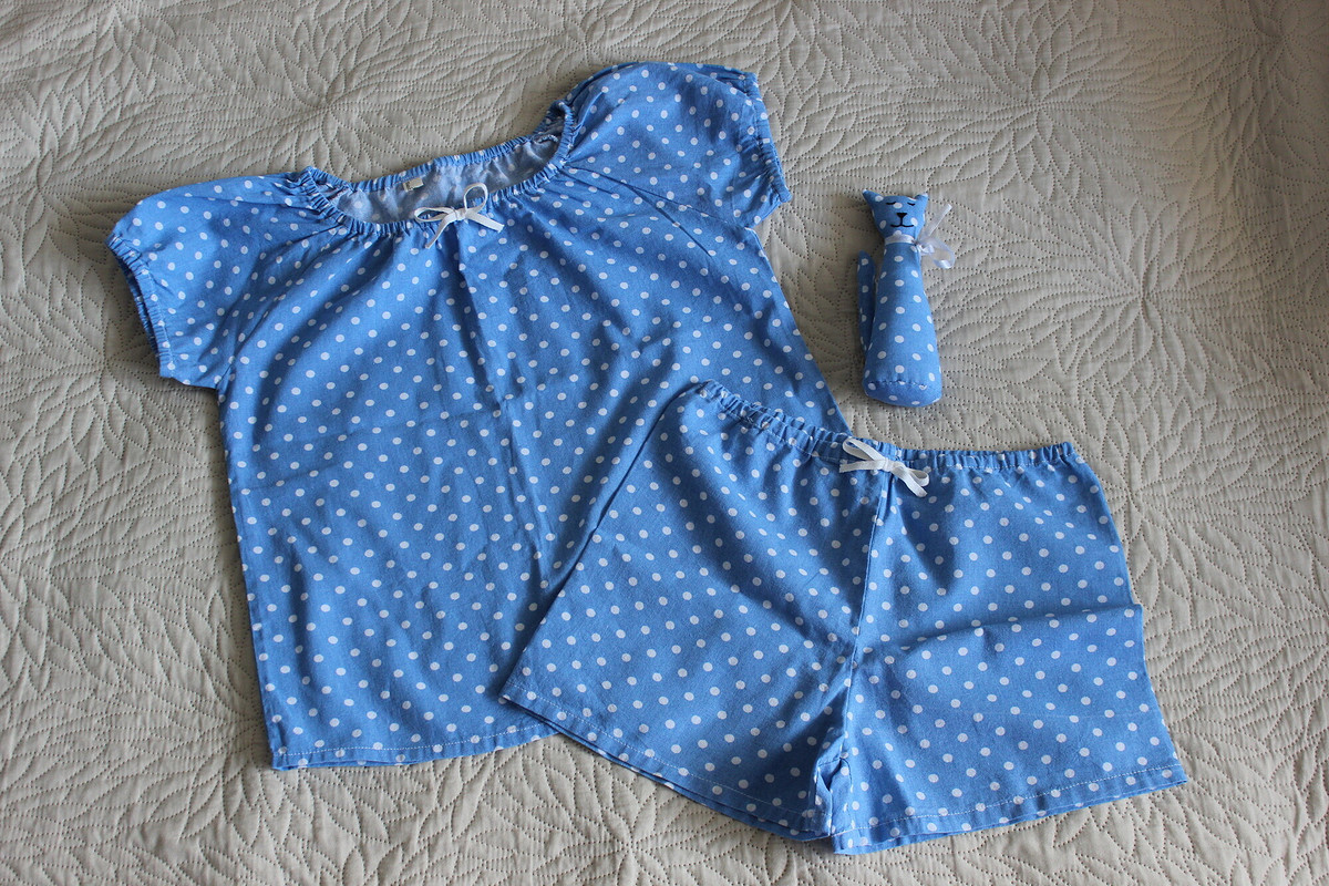 Голубая пижамка от anlem