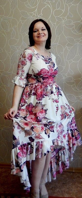 Романтичное платье от Катя Лузина