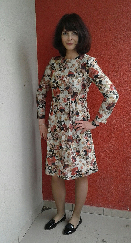 Платье с отрезной юбкой от nata-71