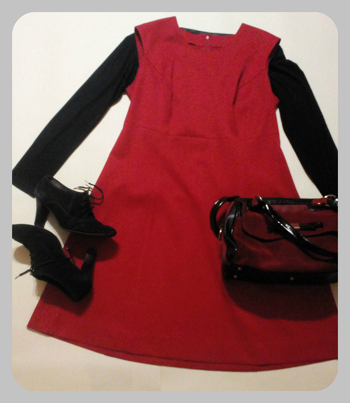 Красное платье от Elenka 789