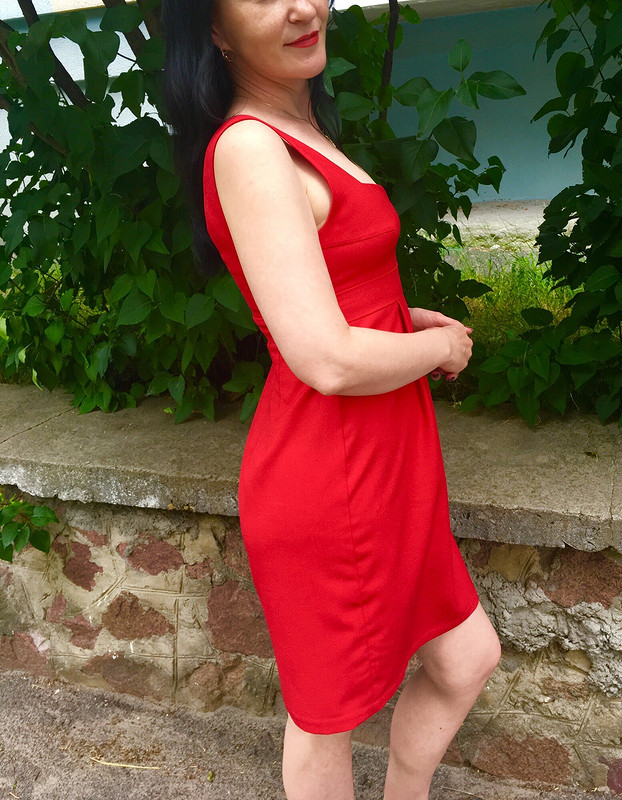 Красное платье от ViktoriyaTitovets